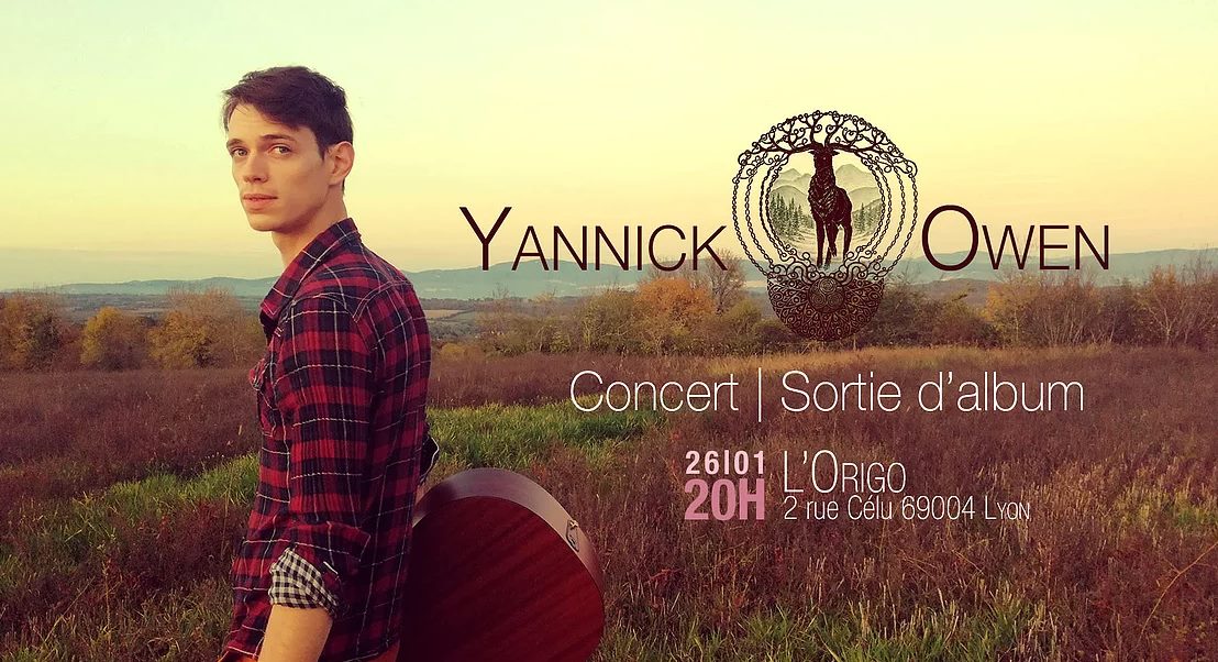Découverte : le 1er EP du folk singer lyonnais Yannick Owen