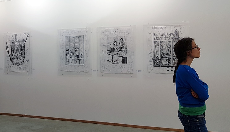 Le monde parallèle du livre O à la galerie Chybulski